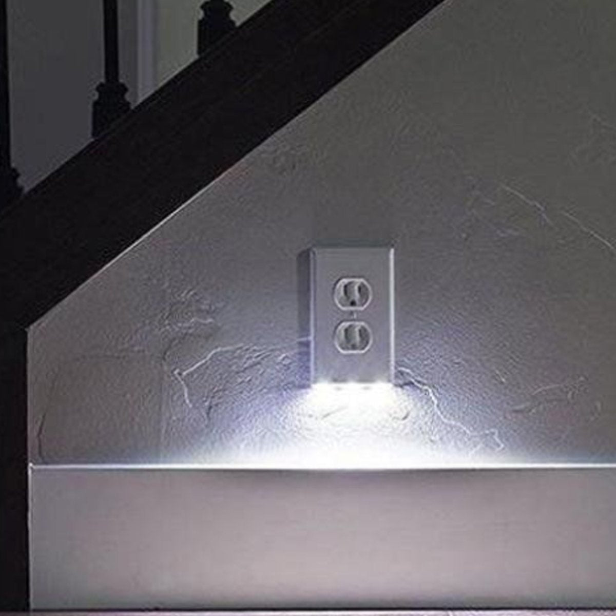 Path Lighter Auto Motion Wall Plate LED Light  2- PACK.