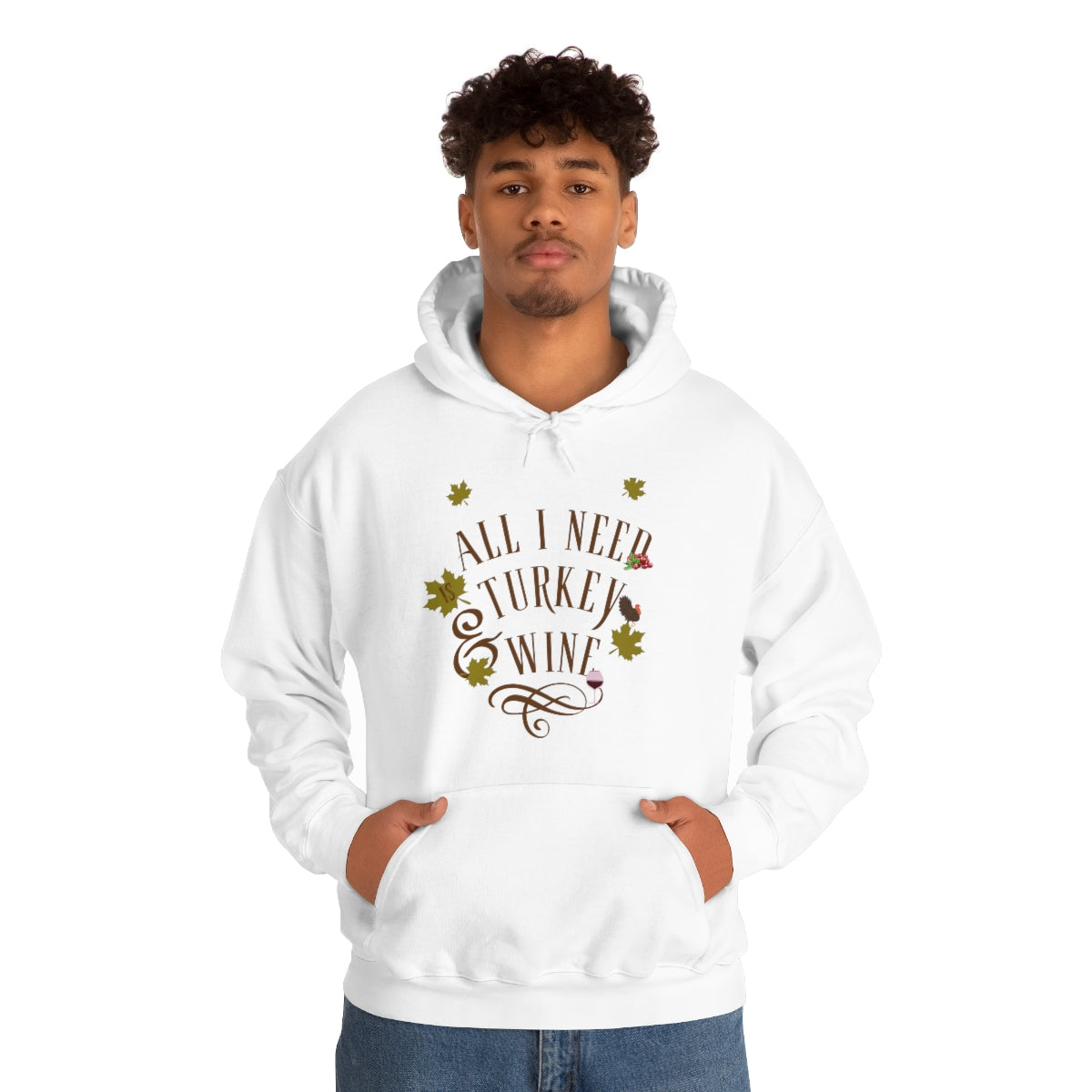 Turkey and Wine Sweatshirt