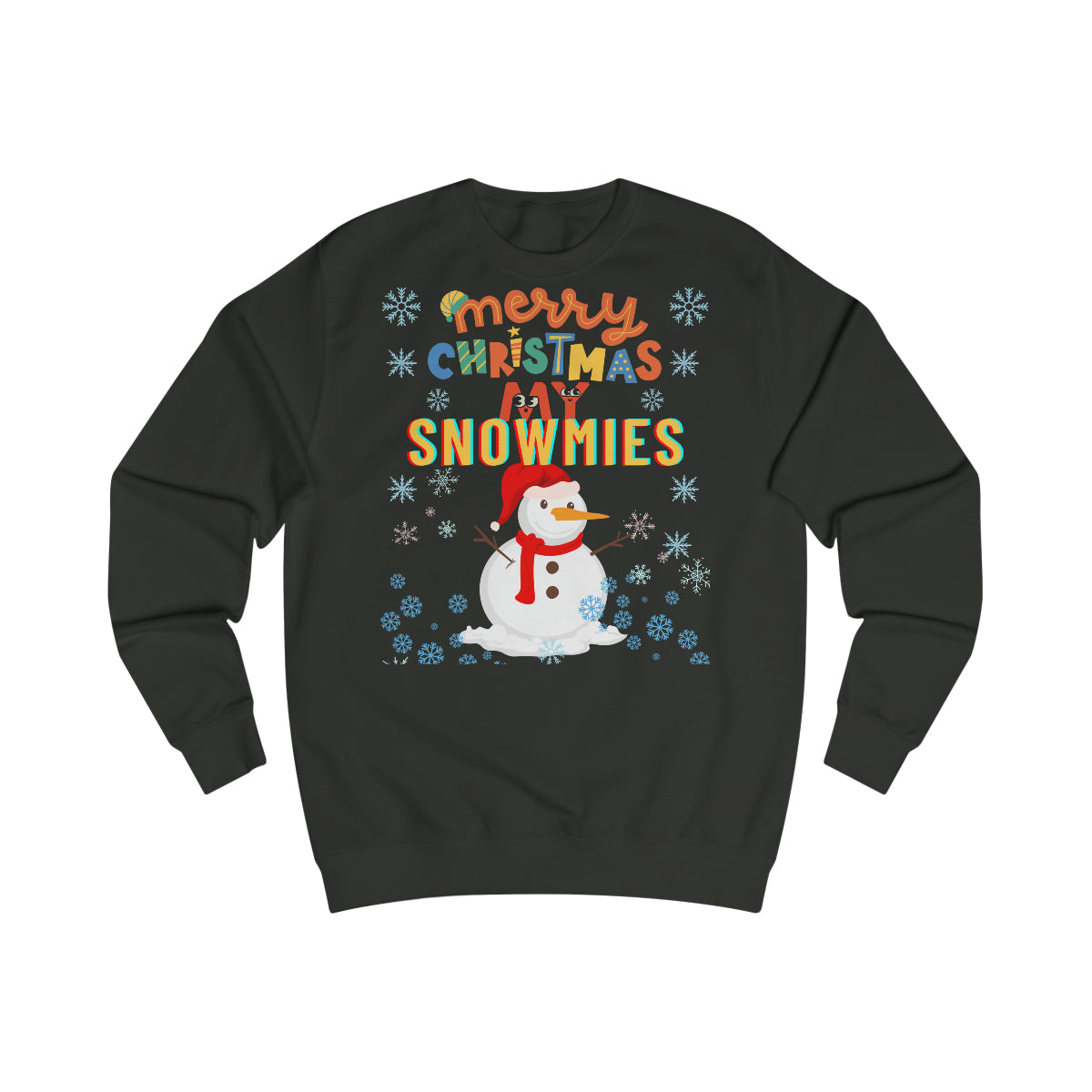 “Merry Christmas My SNOWMIES” Men Sweatshirt