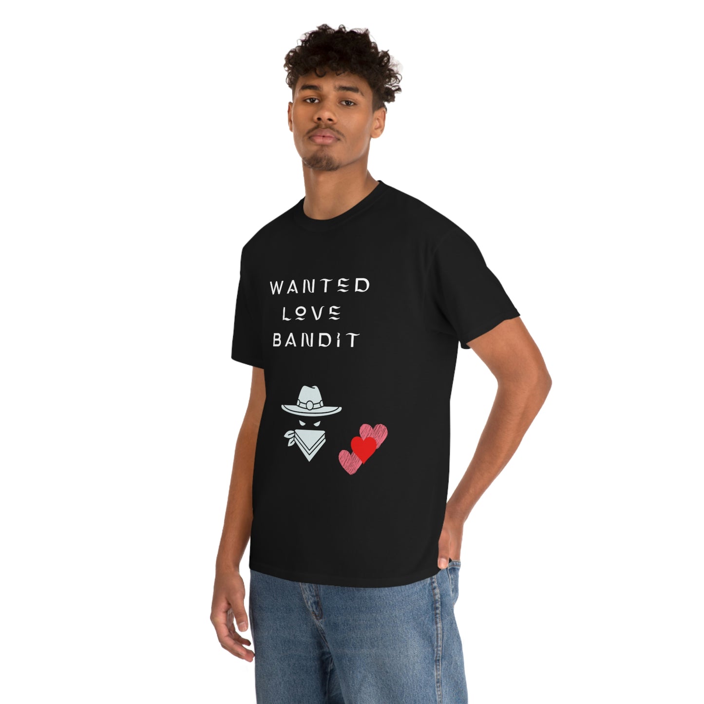 “Wanted Love Bandit” Unisex Heavy Cotton Tee