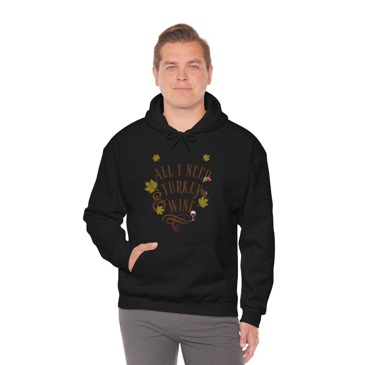 Turkey and Wine Sweatshirt