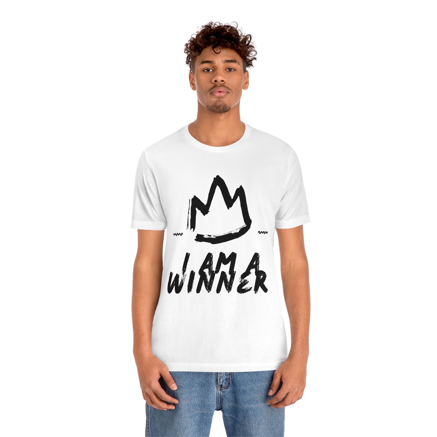 I Am A Winner Jersey Short Sleeve Tee