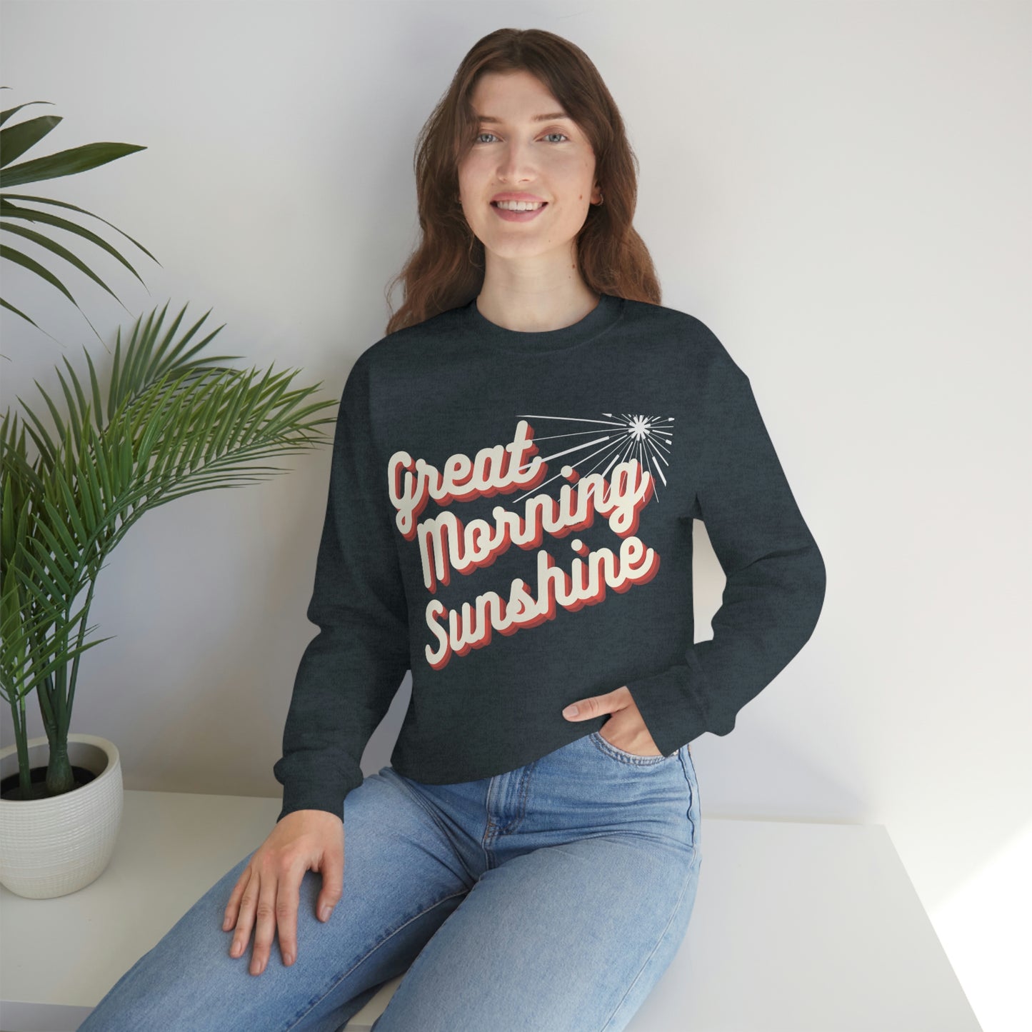 Great Morning Sunshine ☀️ ™ Crewneck Sweatshirt