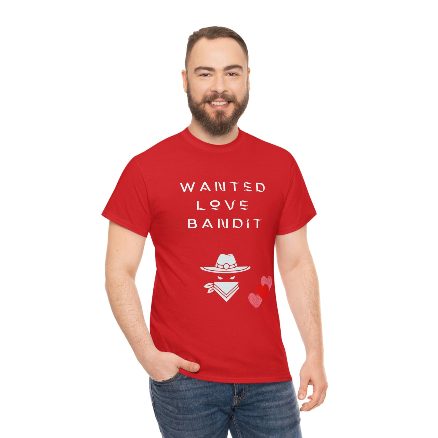 “Wanted Love Bandit” Unisex Heavy Cotton Tee