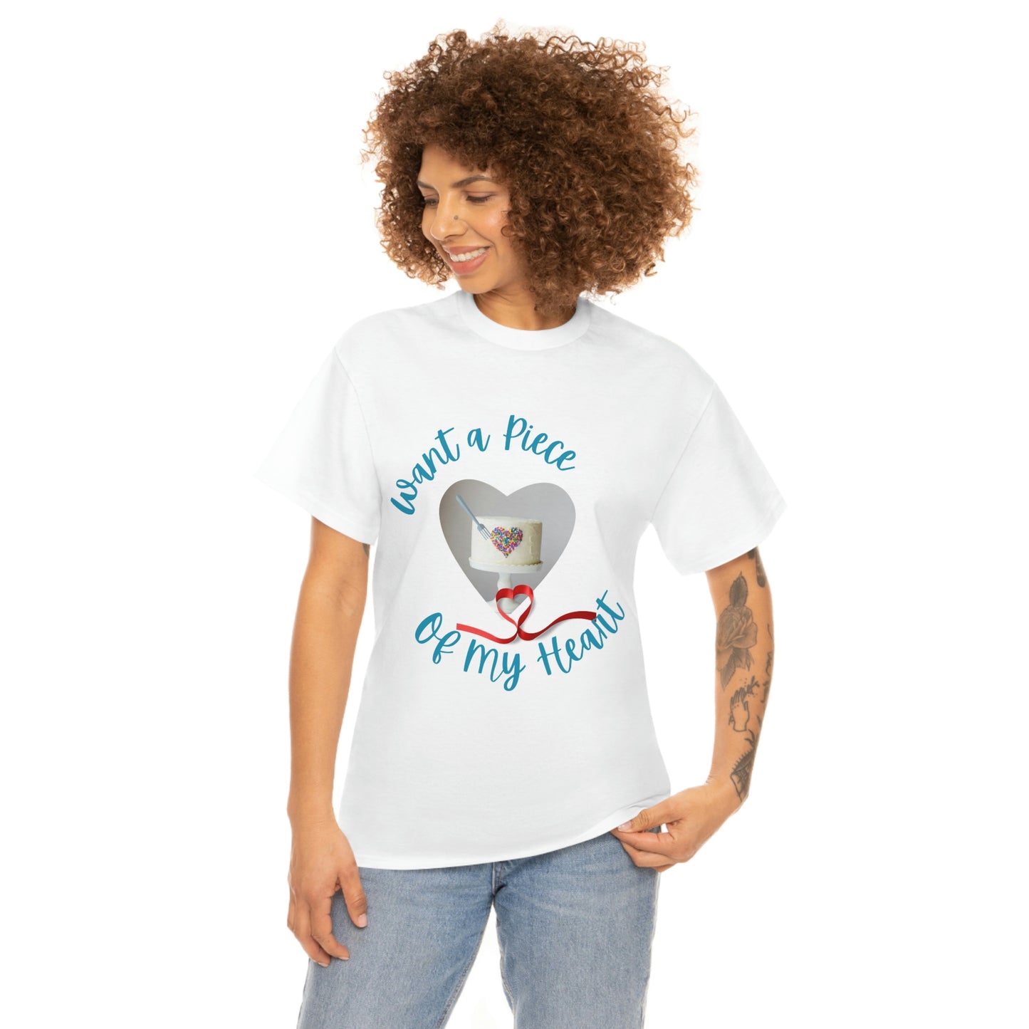 “Want a Piece of my Heart” Unisex Heavy Cotton Tee