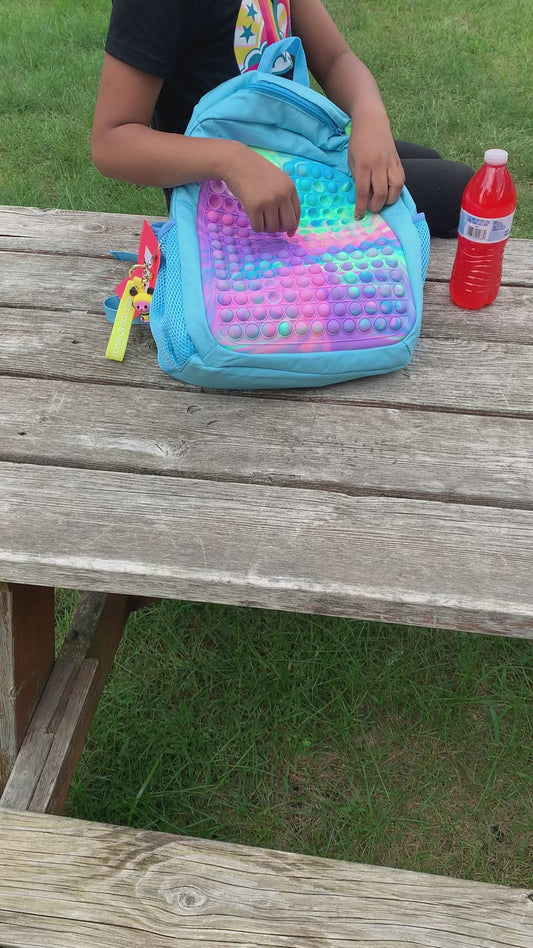 Rainbow Pop School Backpack