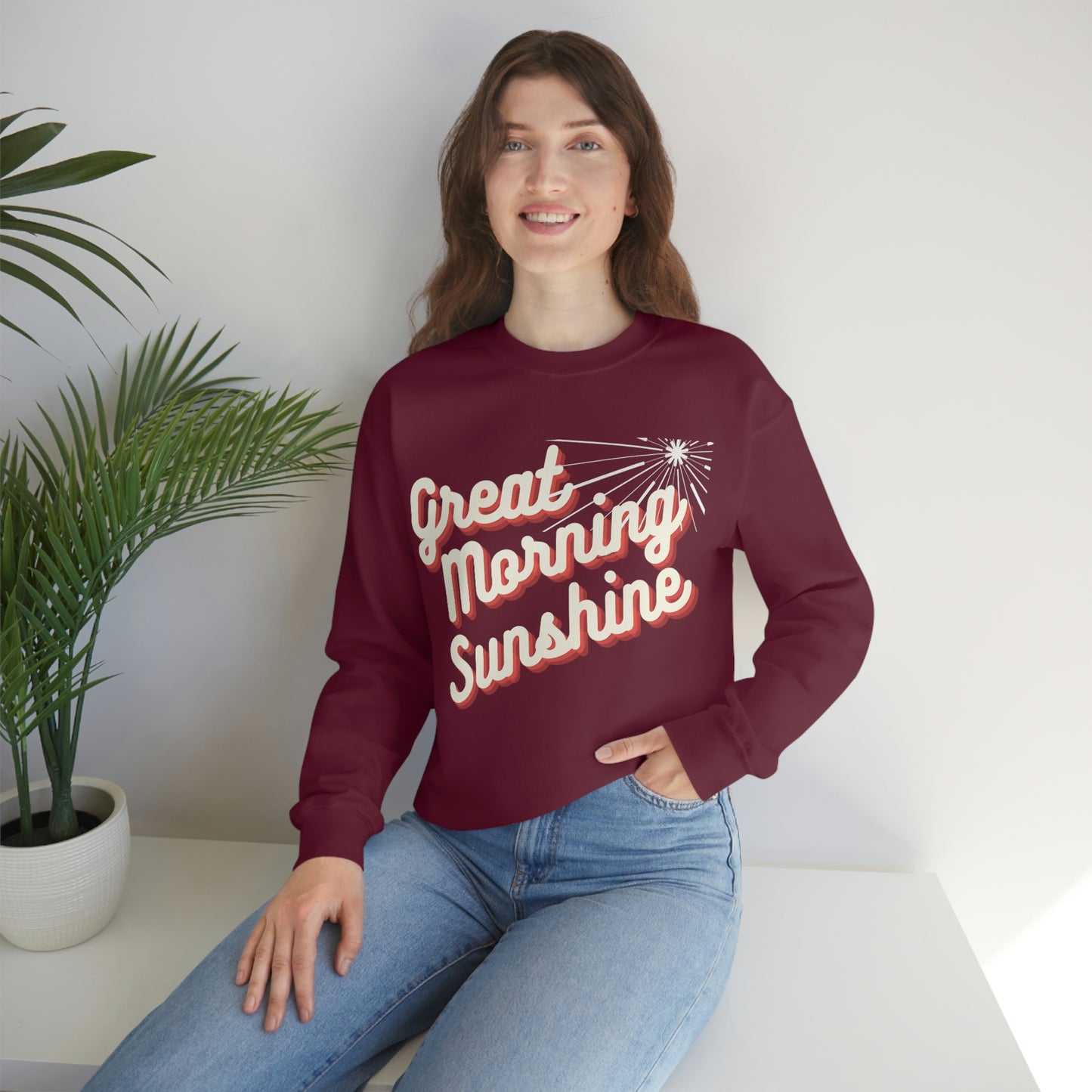 Great Morning Sunshine ☀️ ™ Crewneck Sweatshirt