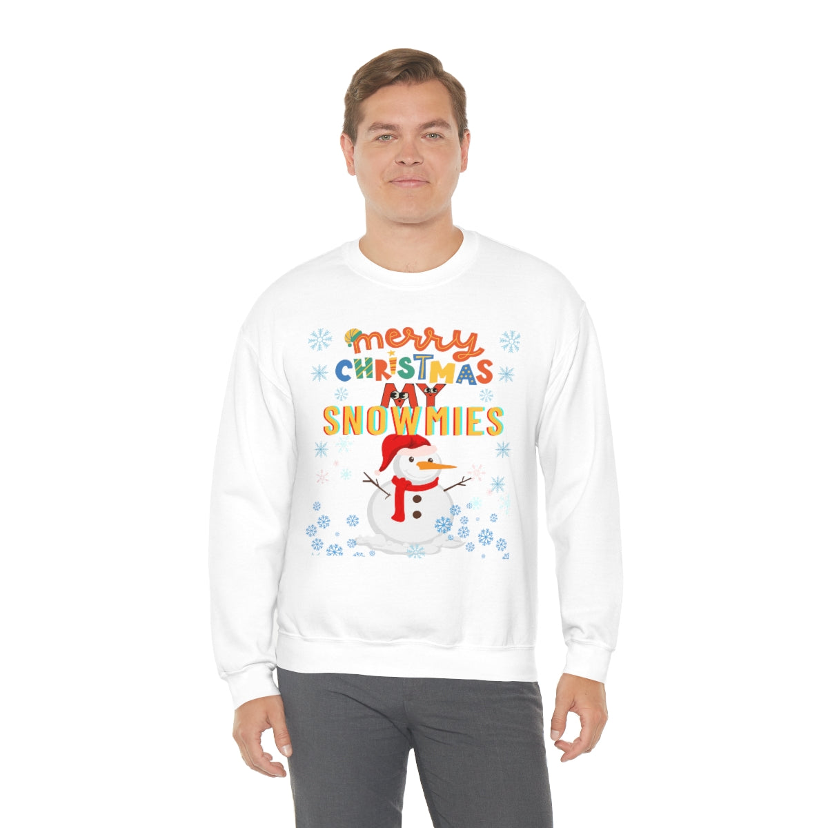 “Merry Christmas My SNOWMIES” Unisex ™ Crewneck Sweatshirt