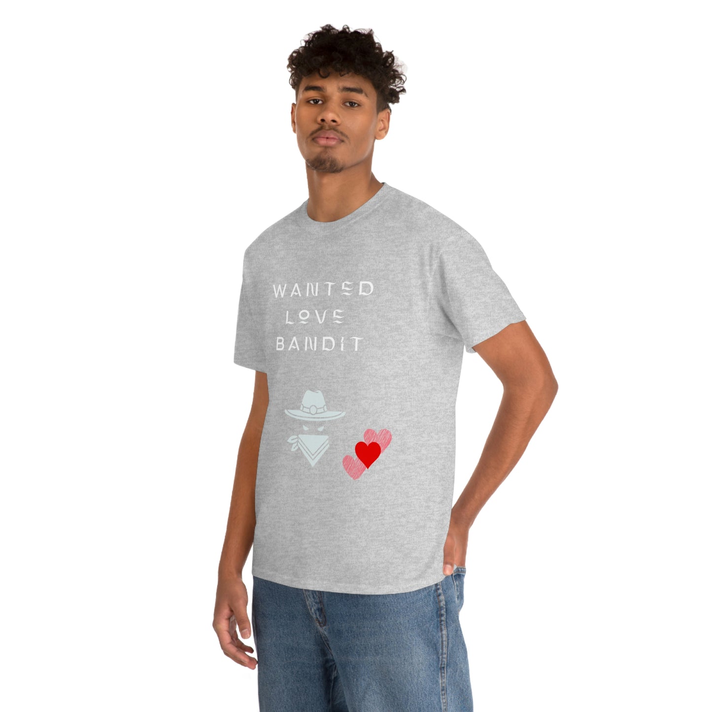 “Wanted Love Bandit” Unisex Heavy Cotton Tee