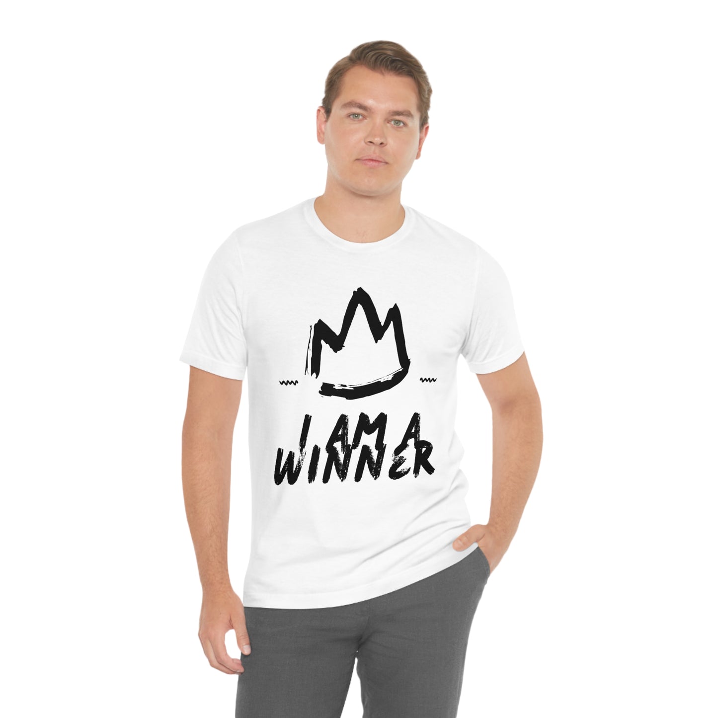 I Am A Winner Jersey Short Sleeve Tee