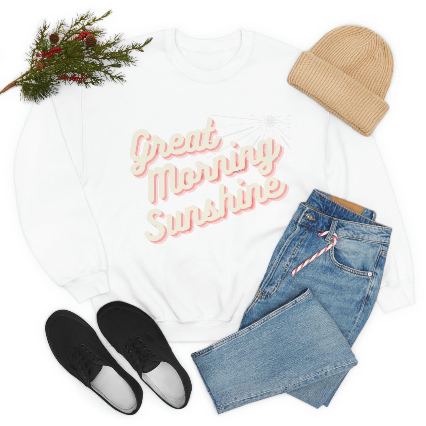 Great Morning Sunshine ☀️ ™ Crewneck Sweatshirt