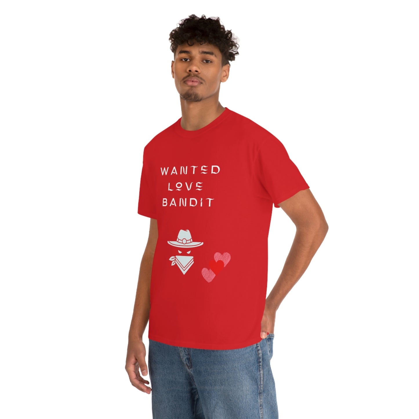 “Wanted Love Bandit” Unisex Heavy Cotton Tee