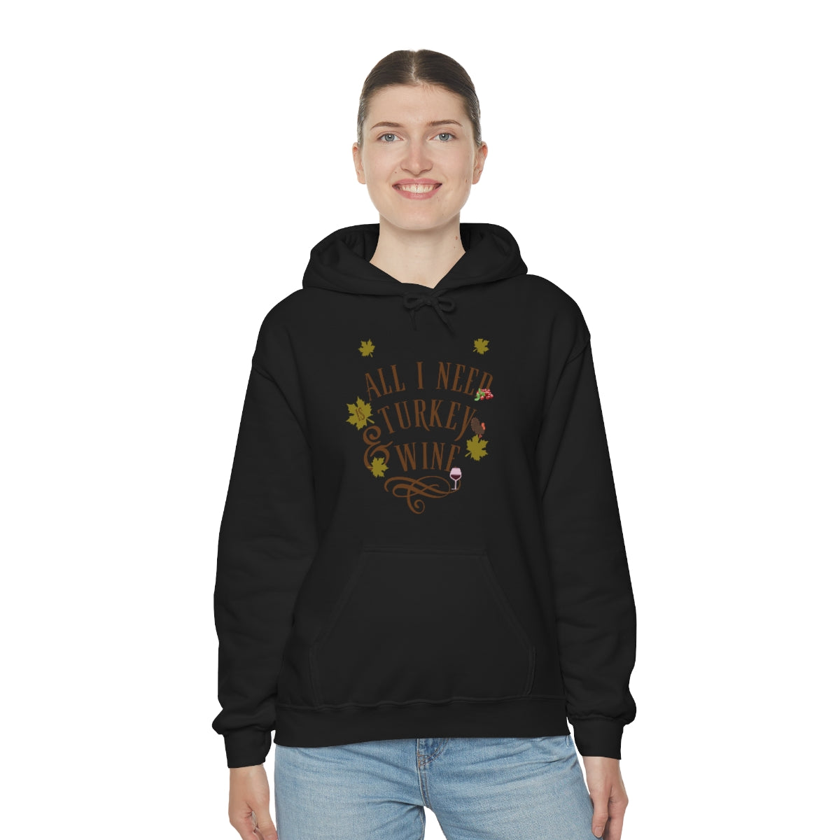 Turkey and Wine Sweatshirt