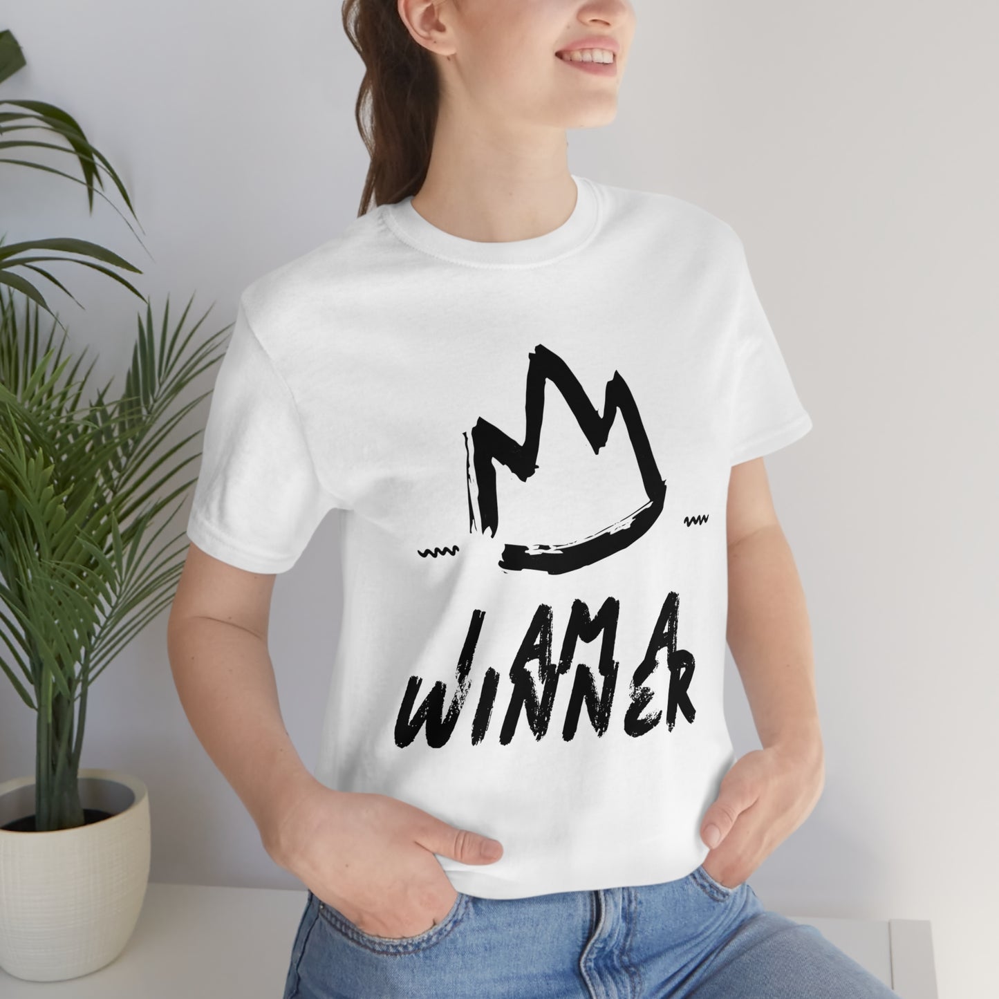 I Am A Winner Jersey Short Sleeve Tee