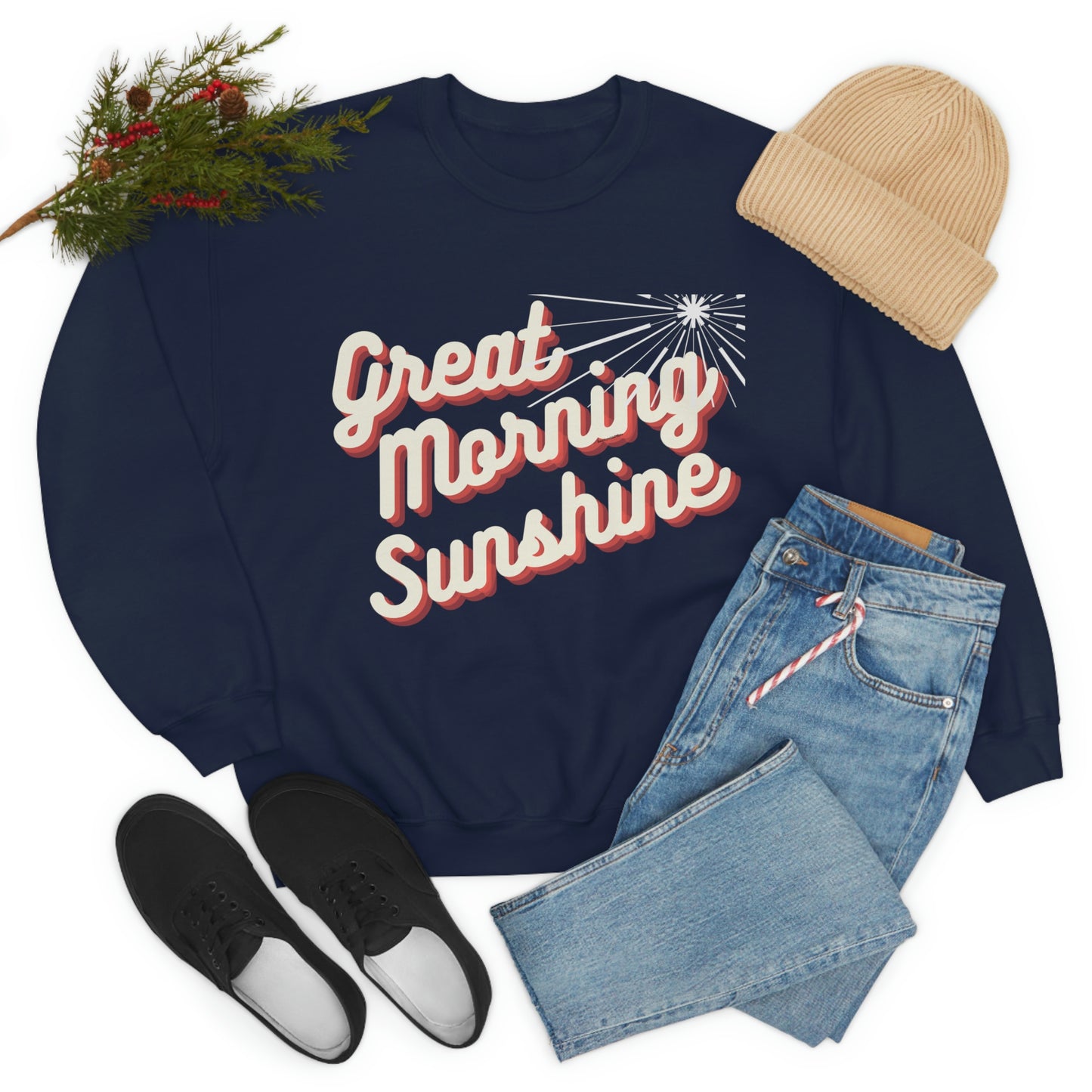 Great Morning Sunshine ☀️ ™ Crewneck Sweatshirt