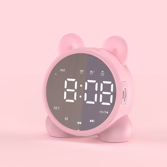 Bluetooth Mirror Alarm Table Clock