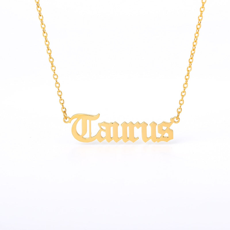 Astrology Sign Necklace