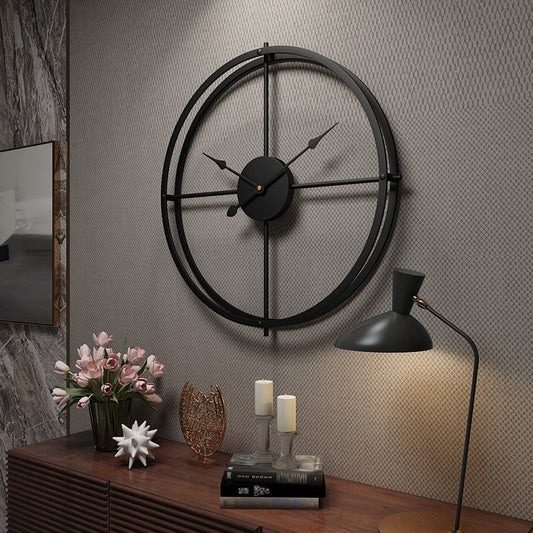 16*16 Inch Metal Wall Vintage Clock