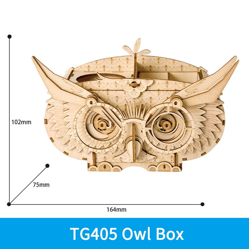 DIY 3D Wooden Assembly Models