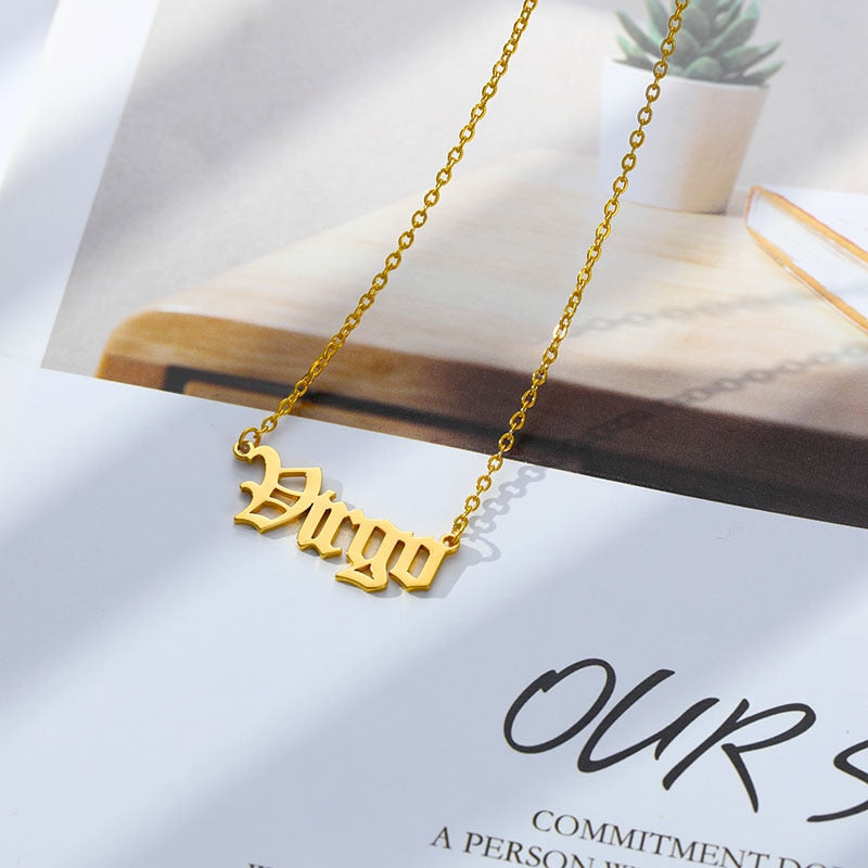 Astrology Sign Necklace