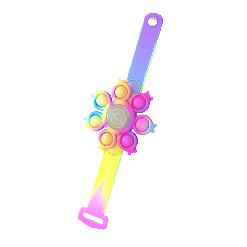 Spinner Pop Fidget Wrist Band