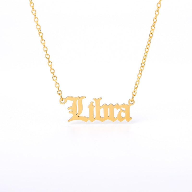 Astrology Sign Necklace