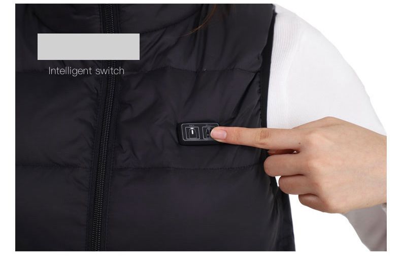 Unisex Heat Tech Vest/Black