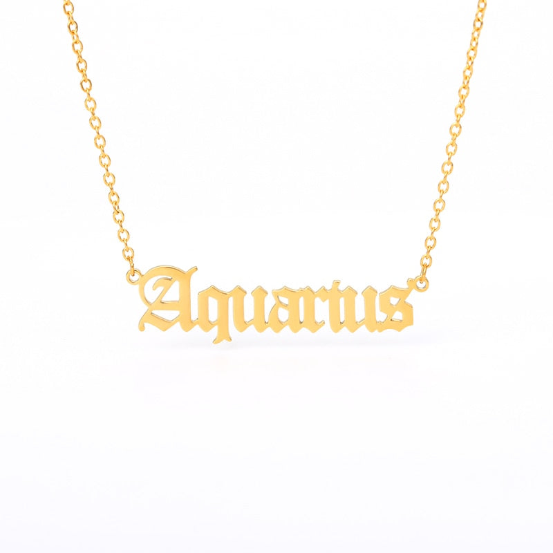 Astrology Sign Necklace