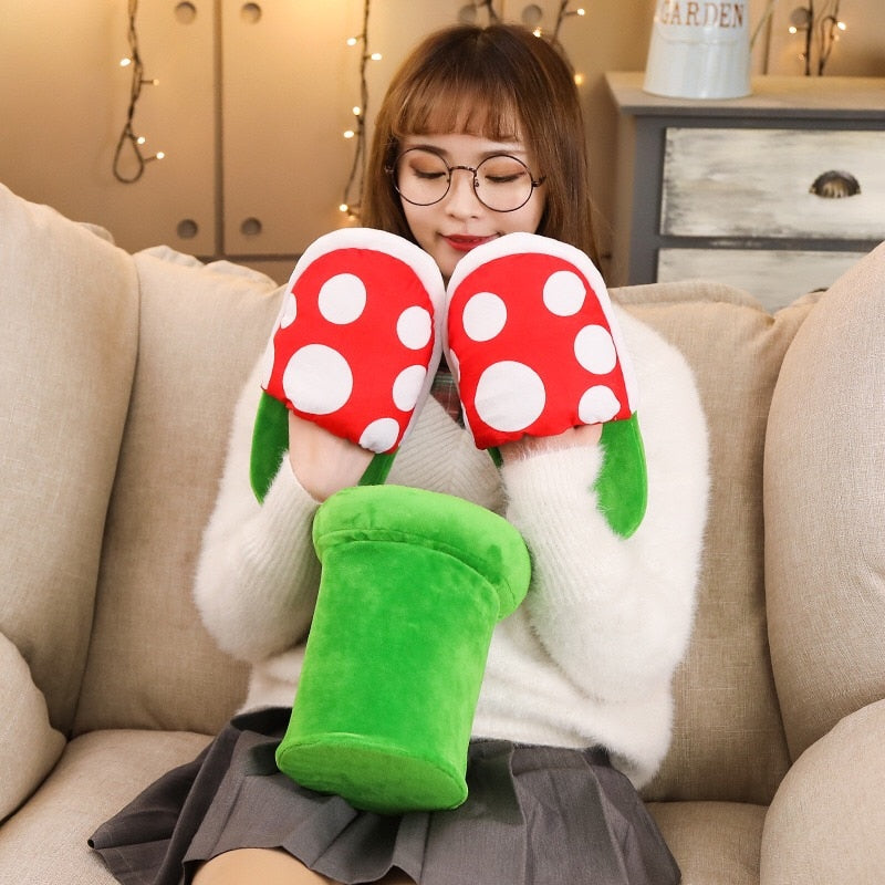 Game Anime Mushroom Slippers