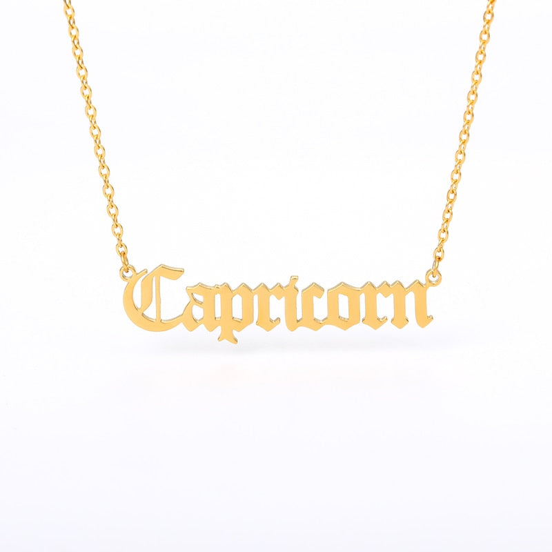 Astrology Sign Necklace