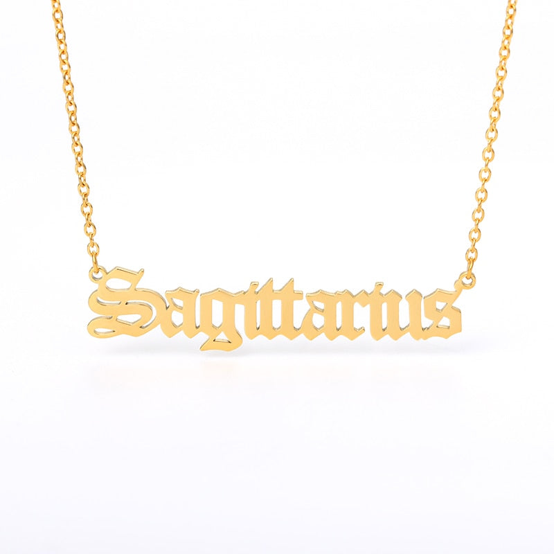 Astrology Sign Necklace