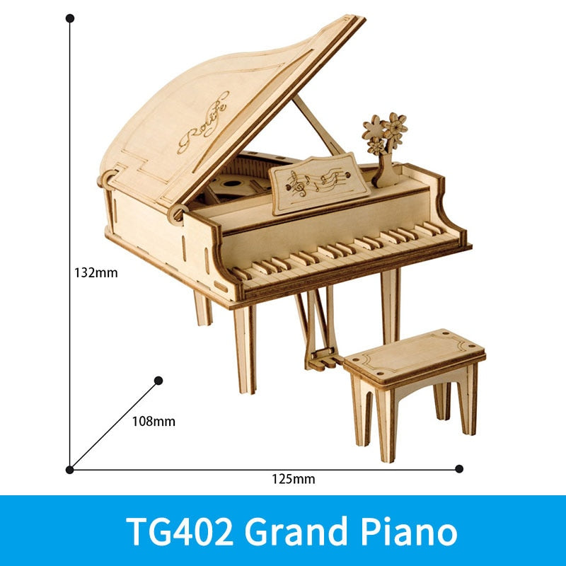 DIY 3D Wooden Assembly Models