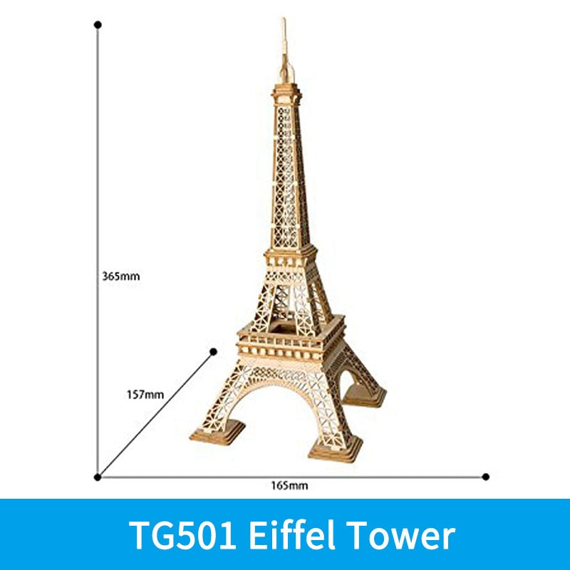 DIY 3D Wooden Assembly Models