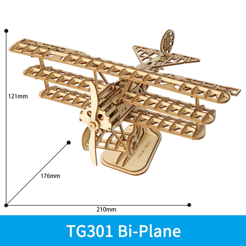 DIY 3D Wooden Assembly Models