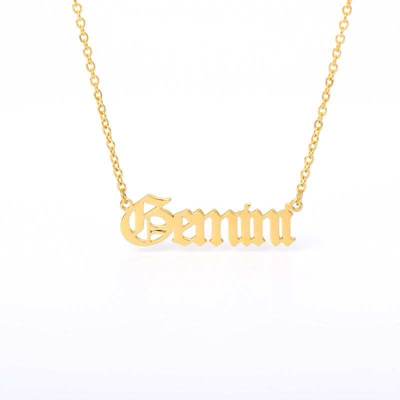 Astrology Sign Necklace