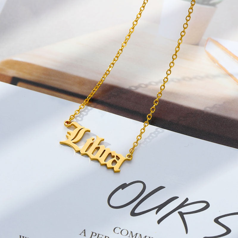 Astrology Sign Necklace