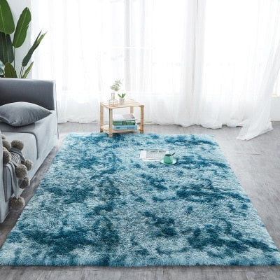 Tie-dye Plush Carpet