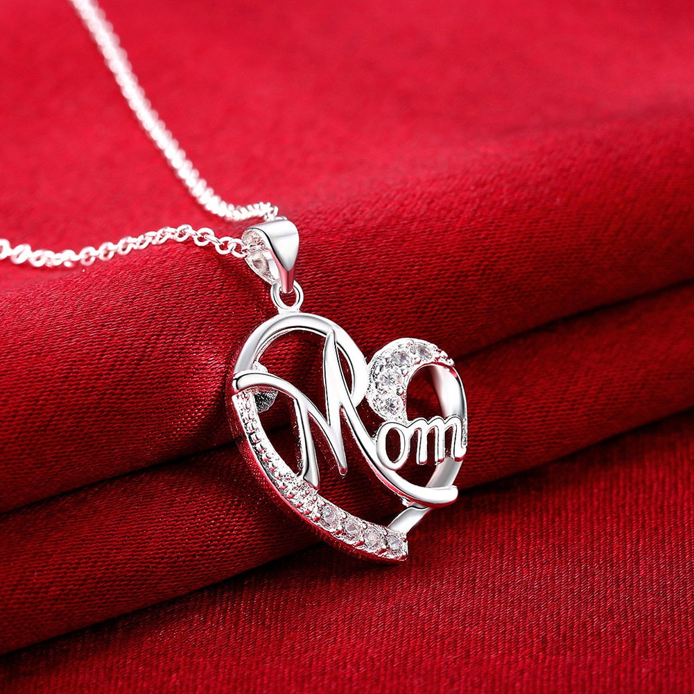 Sterling Silver Charm MOM