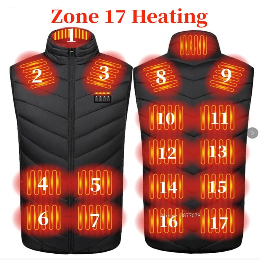 Unisex Heat Tech Vest/Black