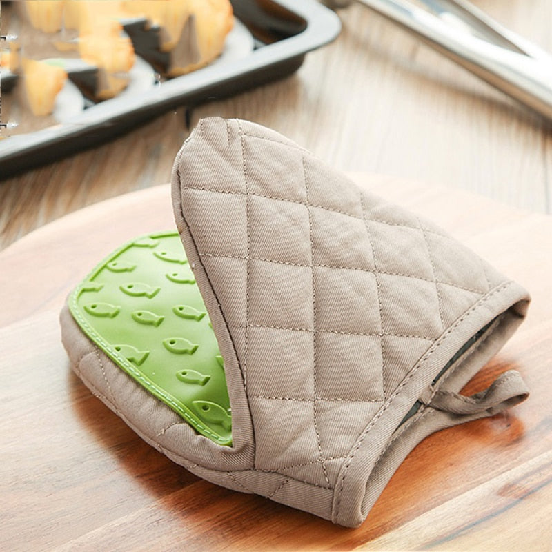 1PC Silicone Anti-scalding Oven Gloves Mitt