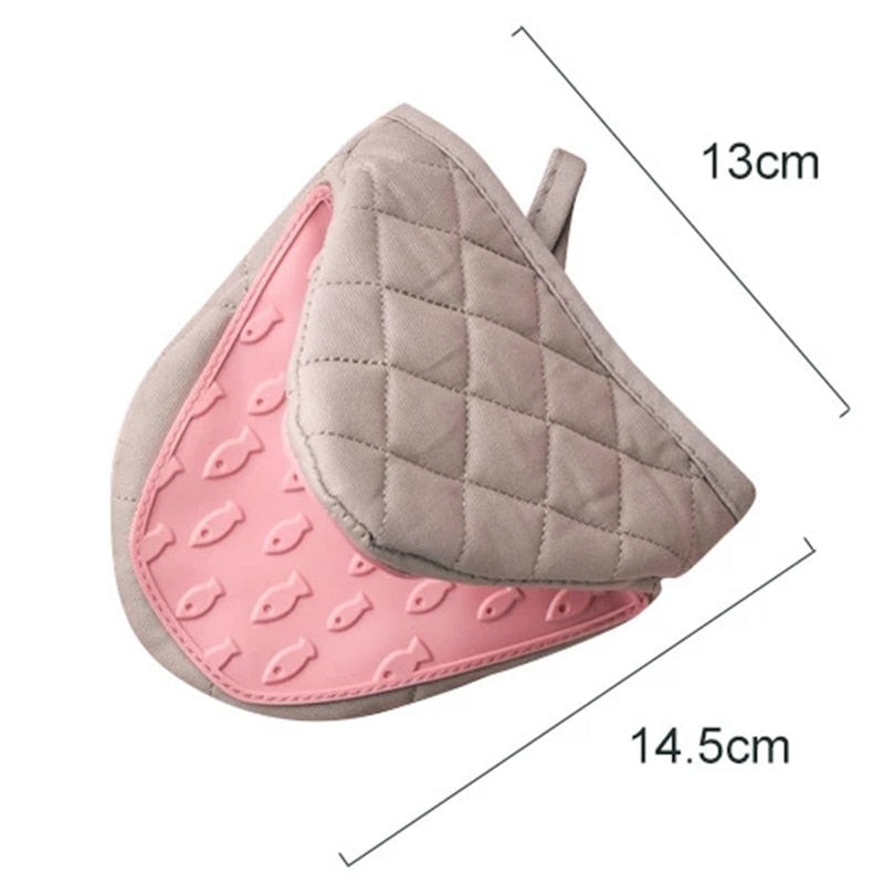 1PC Silicone Anti-scalding Oven Gloves Mitt