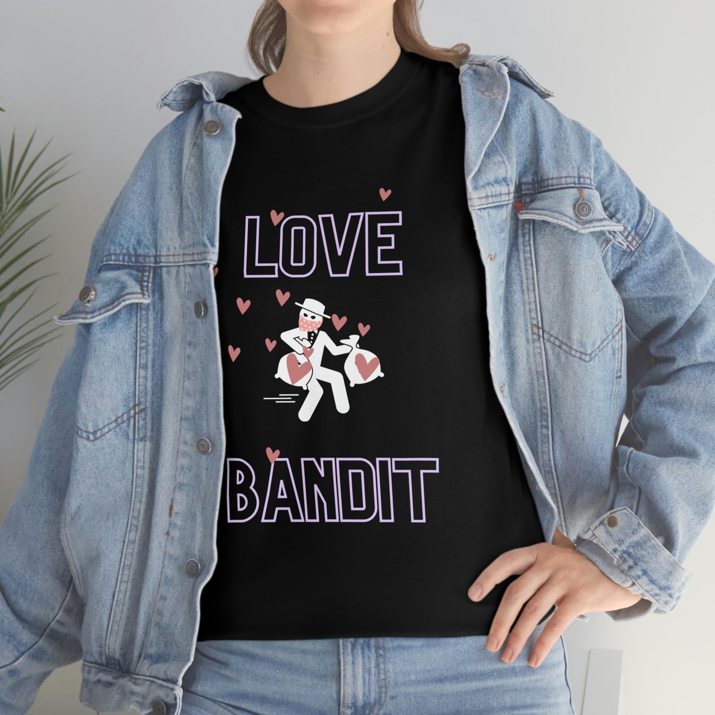 “Love Bandit” Unisex Heavy Cotton Tee