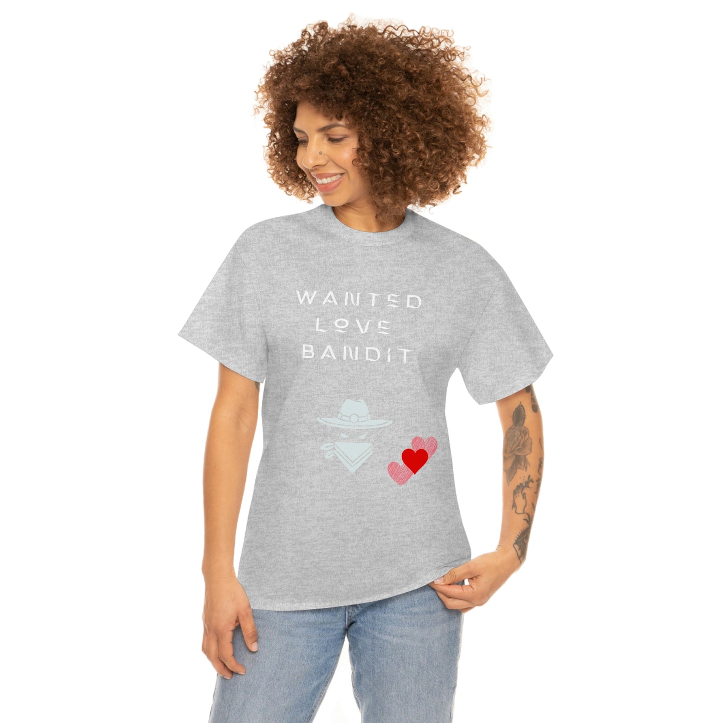 “Wanted Love Bandit” Unisex Heavy Cotton Tee