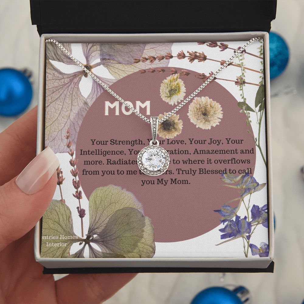 “Mom” Eternal Hope Necklace