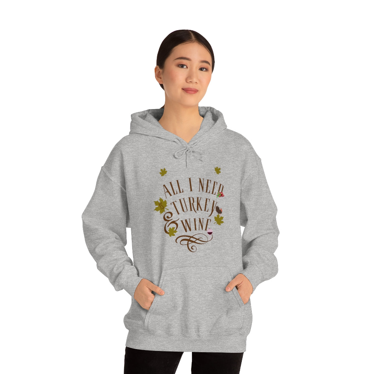 Turkey and Wine Sweatshirt