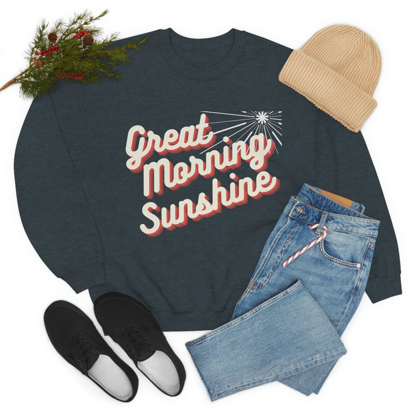 Great Morning Sunshine ☀️ ™ Crewneck Sweatshirt