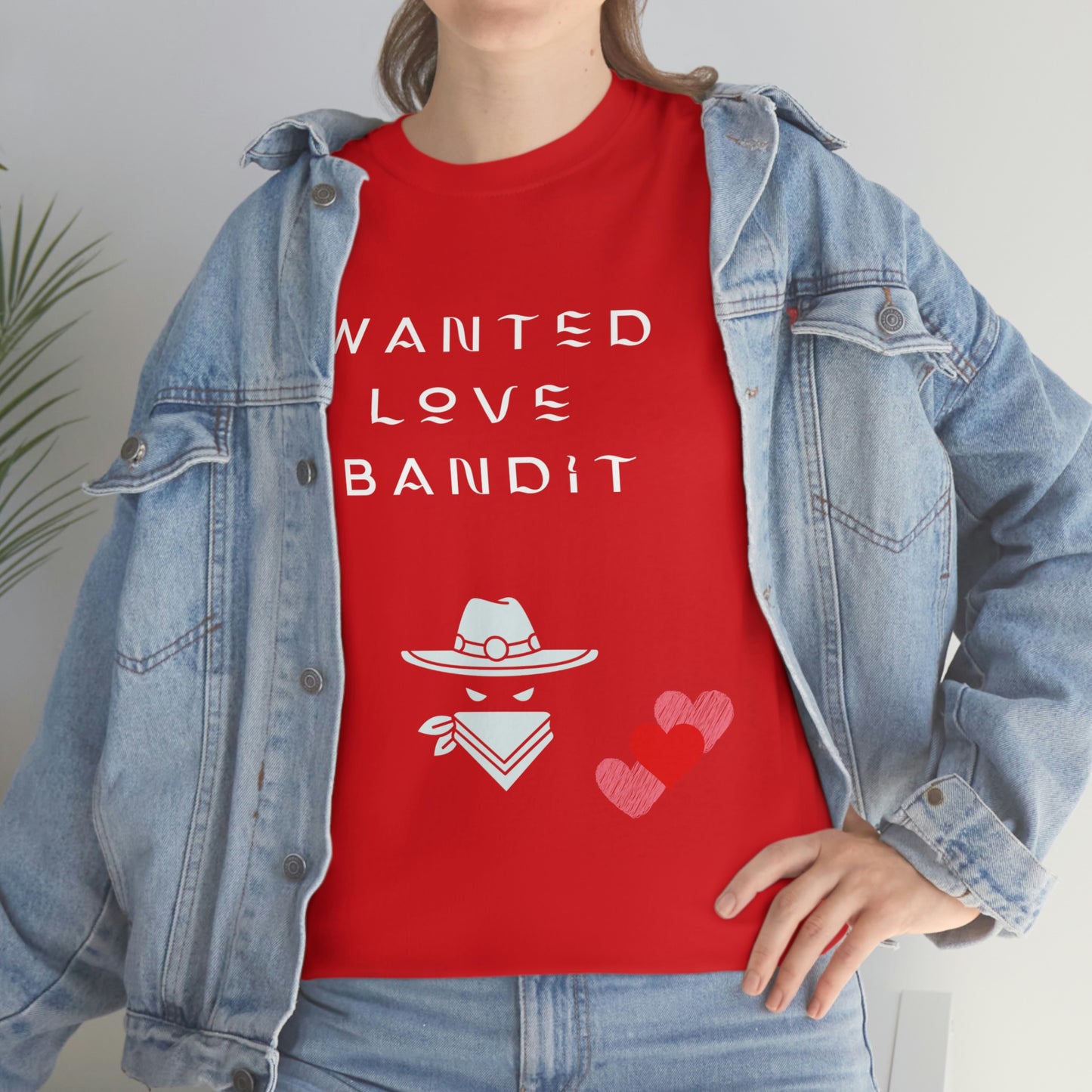 “Wanted Love Bandit” Unisex Heavy Cotton Tee