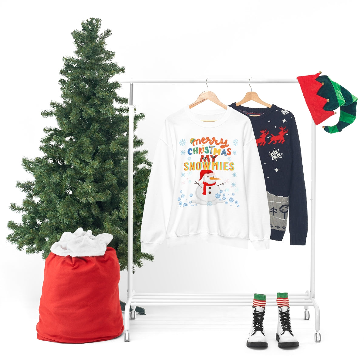 “Merry Christmas My SNOWMIES” Unisex ™ Crewneck Sweatshirt