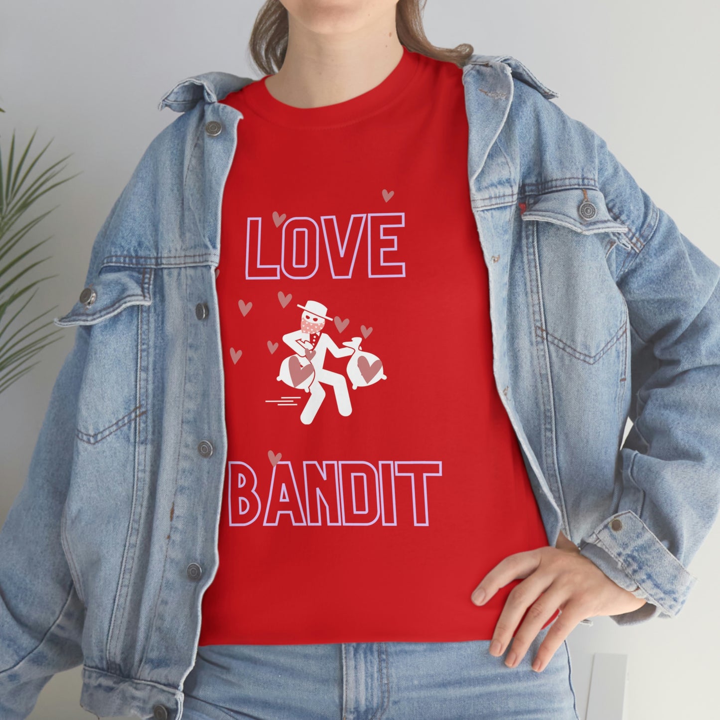 “Love Bandit” Unisex Heavy Cotton Tee