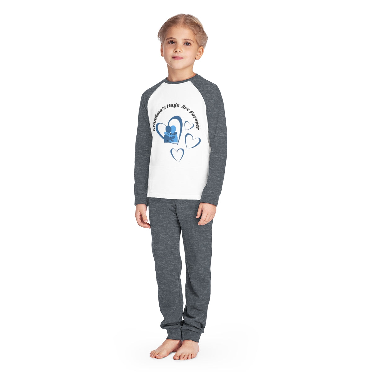 “Grandma’s Hugs are Forever” Kids' Pajama Set